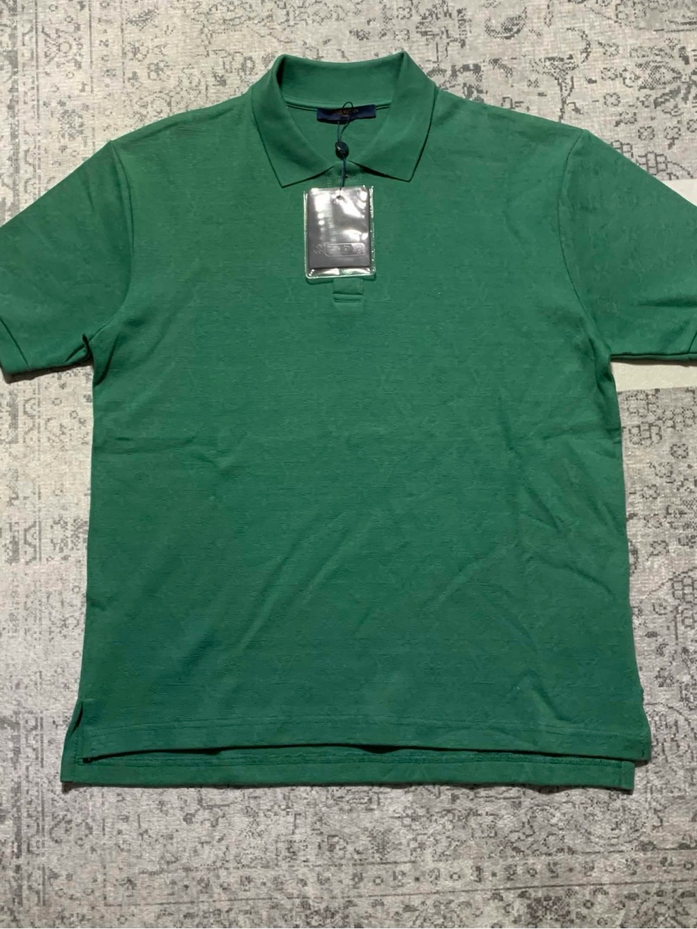 Louis Vuitton Men’s Classic Green Polo Size M